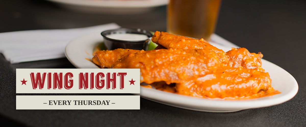 Wing Night Every Thursday